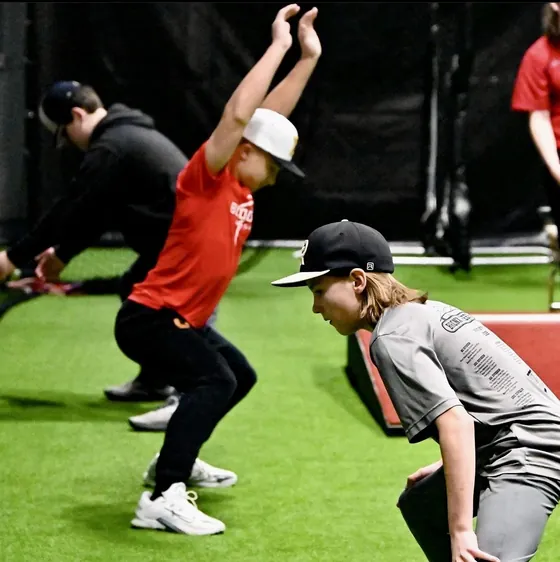 Young athletes training at RCS Academy